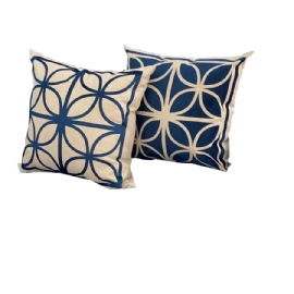 CAPAS DE ALMOFADAS DECORATIVAS   LINDA FLOR