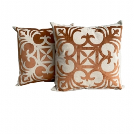 CAPAS DE ALMOFADAS DECORATIVAS   LINDA FLOR