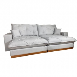 SOFA RETRATIL E RECLINAVEL VEGAS   PILLOW 25CM