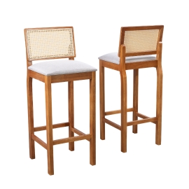 BANQUETA HELENA RATTAN NATURAL LUKA DECOR