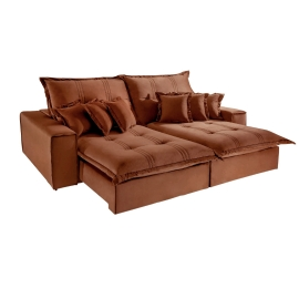 SOFA RETRATIL E RECLINAVEL HALLEY ZARAT
