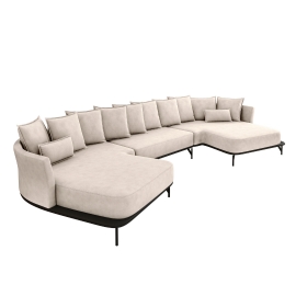 SOFA COMPASS COM DUAS CHAISE