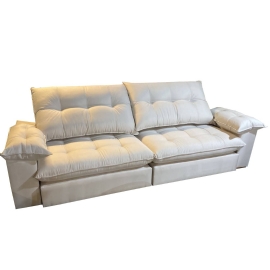 SOFA RETRATIL E RECLINAVEL PILLOW 25C    LEO DECORM