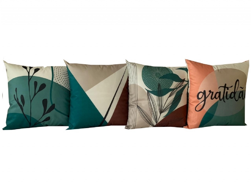 Almofadas Cheia - Decorativo - Linda Flor
