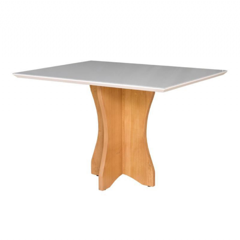 Mesa de Jantar Tampo de Vidro - RDecor 