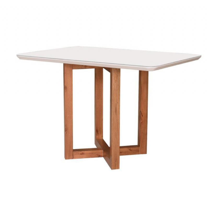 Mesa de Jantar Tampo de Vidro - RDecor 