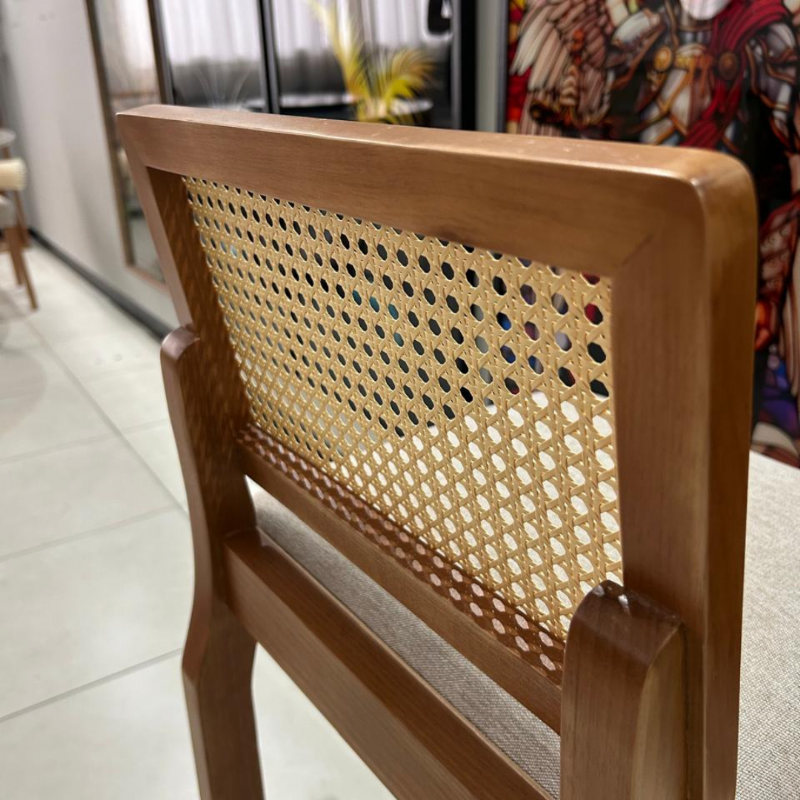 Banqueta Helena Rattan Natural Luka decor