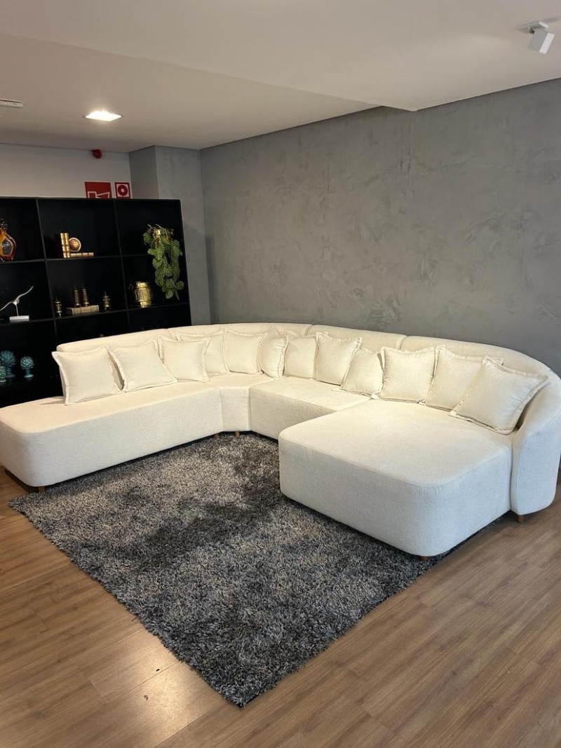 Sof de Canto Camaro com Chaise Dakaza