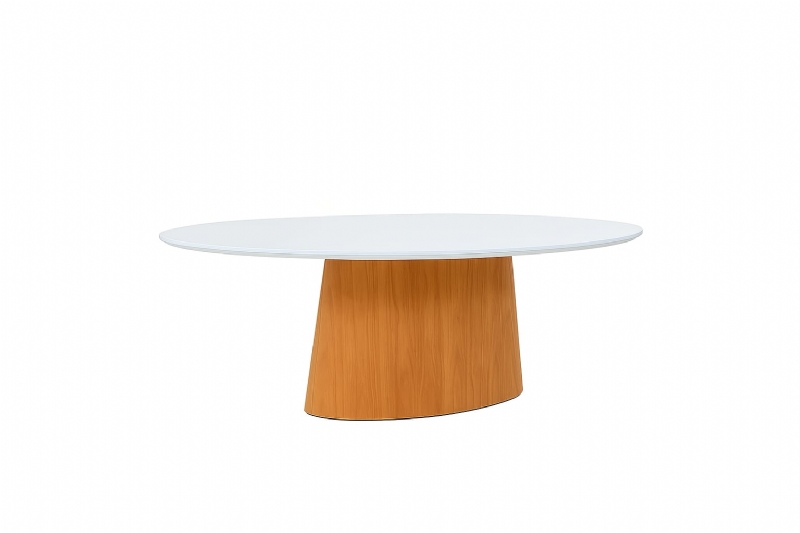 Mesa de Jantar Lisboa - Tampo De Vidro 